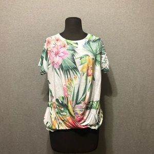 Women Sublimation Front Twist Top